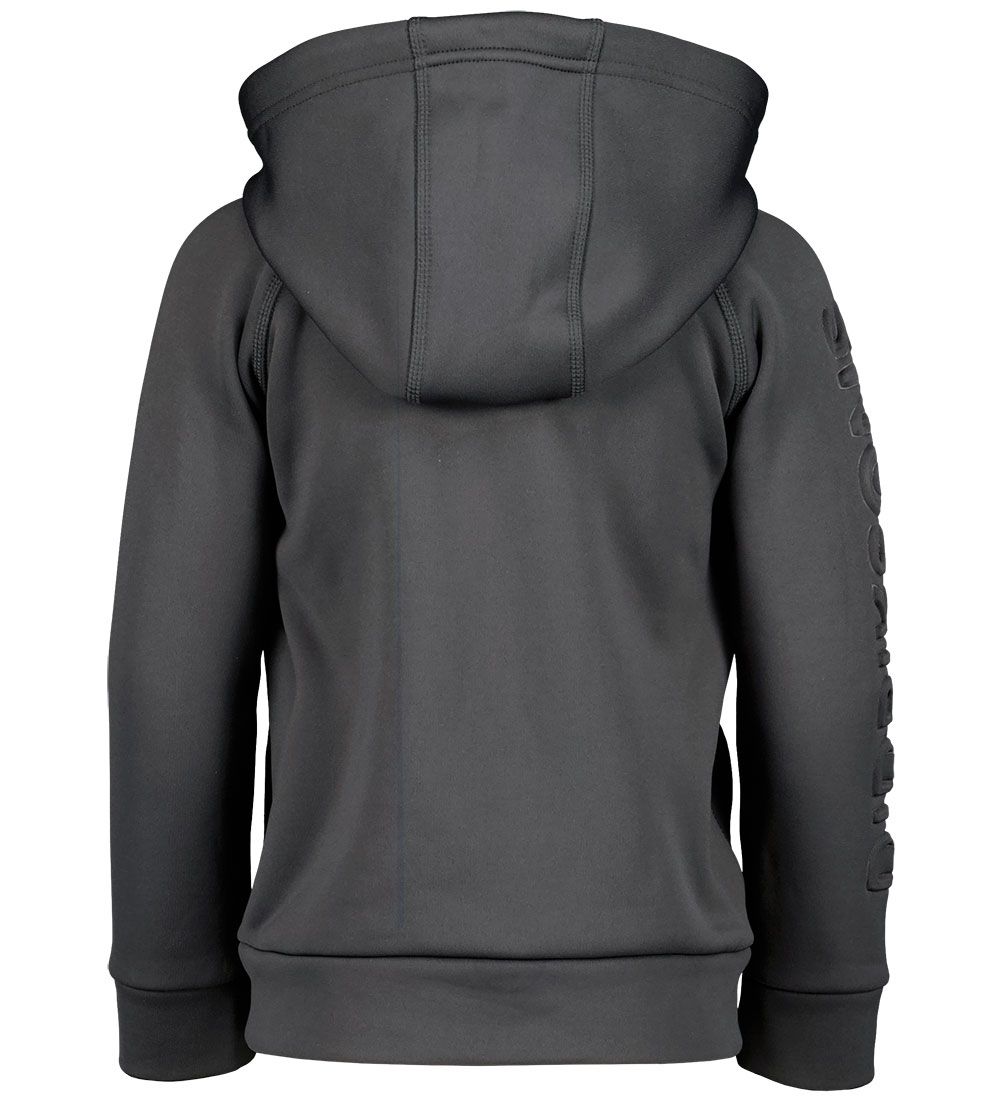 Didriksons Cardigan m. Fleece - Corin - Coal Black