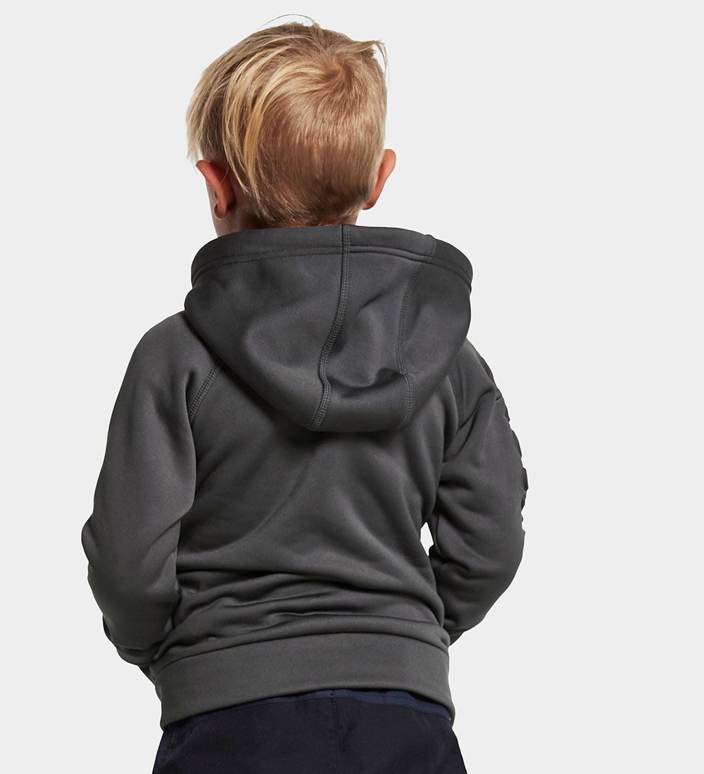 Didriksons Cardigan m. Fleece - Corin - Coal Black