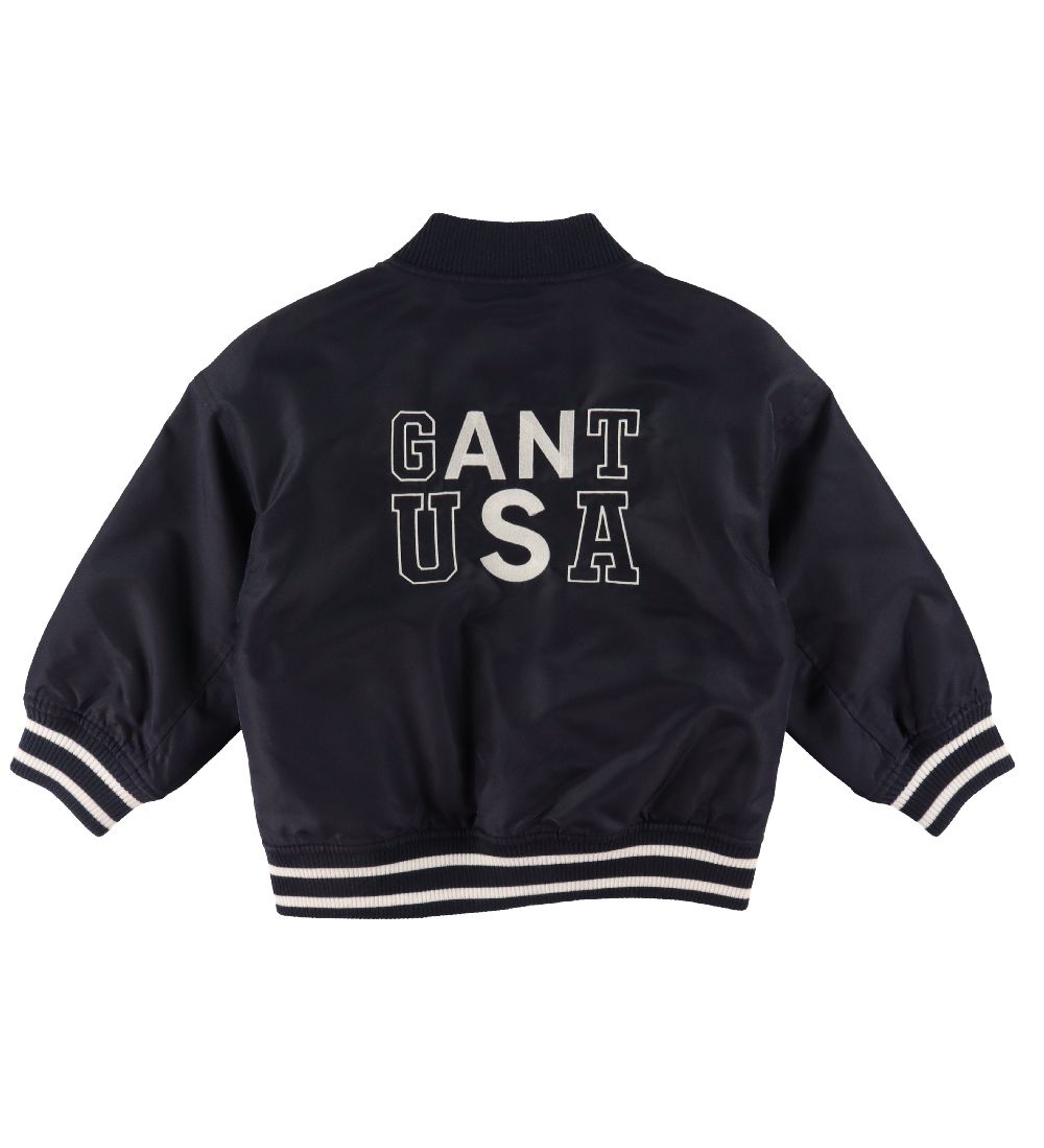 GANT Bomberjakke - USA Varsity - Evening Blue