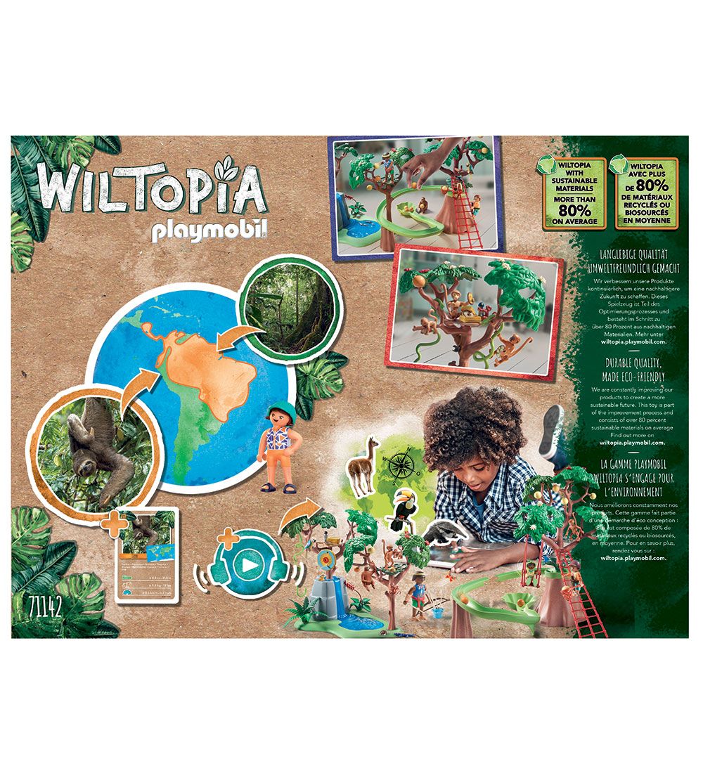 Playmobil Wiltopia - Tropisk Junglelegeplads - 71142 - 138 Dele