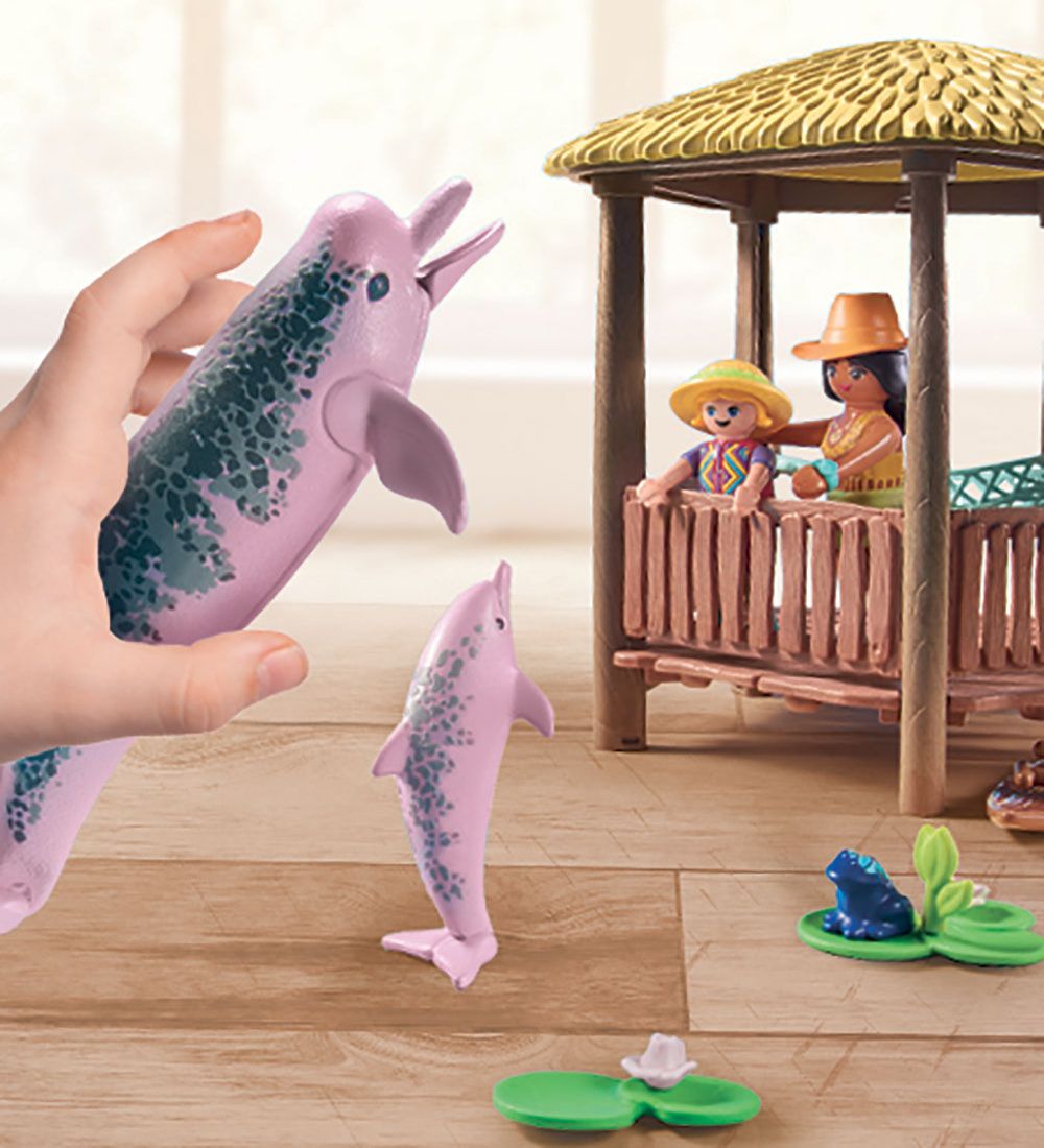 Playmobil Wiltopia - Padletur Med Floddelfinerne - 71143 - 44 De
