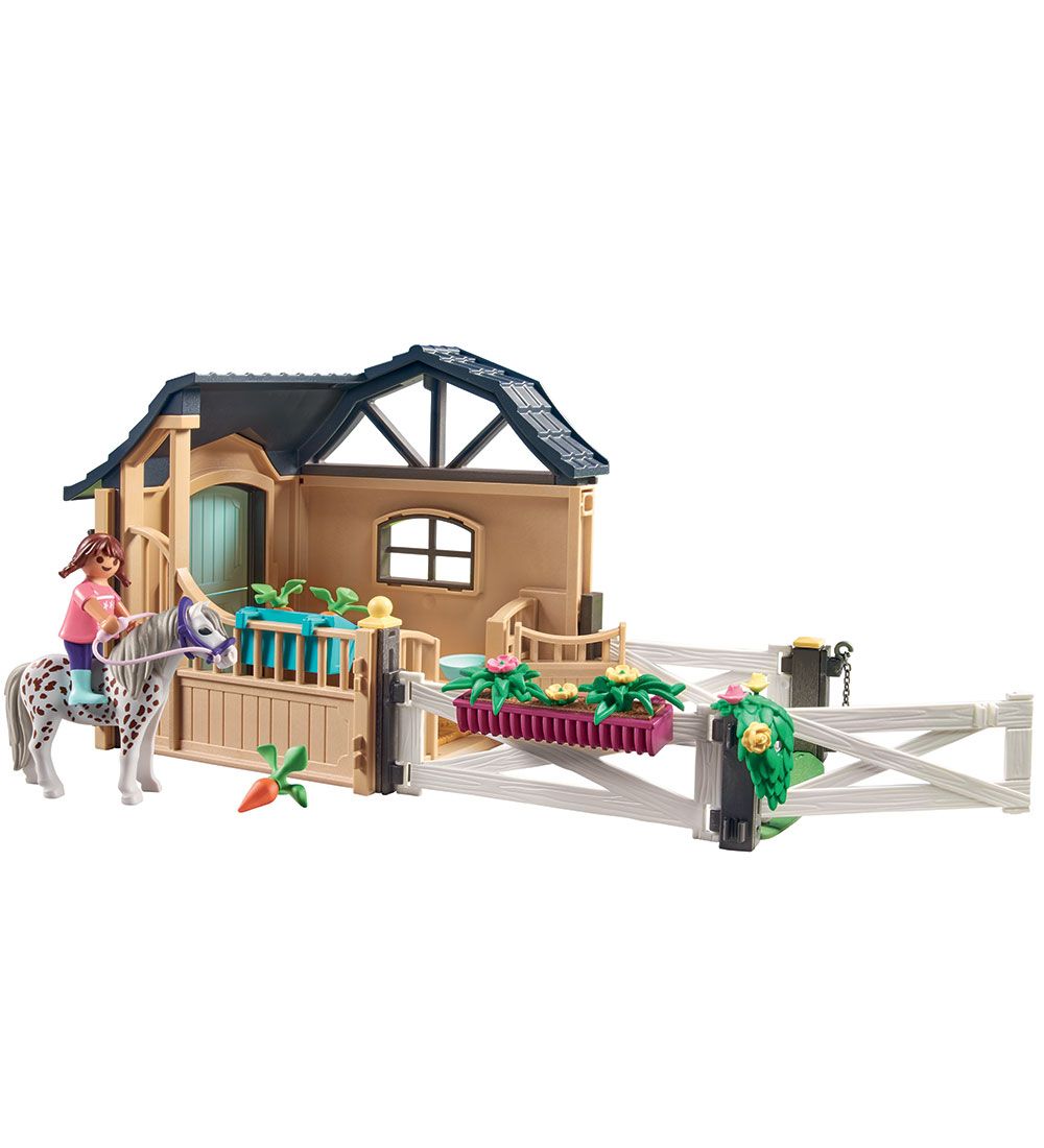 Playmobil Country - Udvidelse Til Ridestald - 71240 - 68 Dele