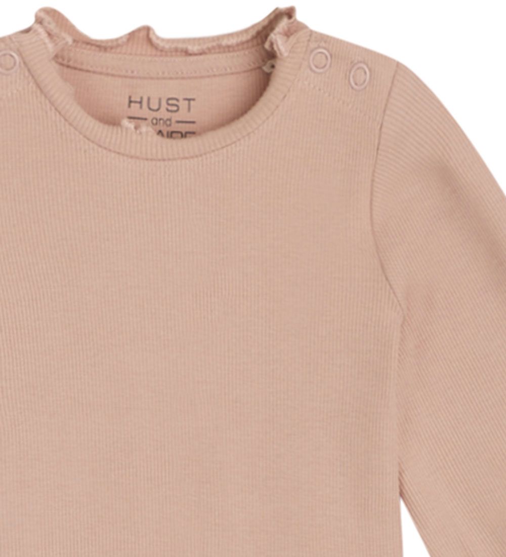 Hust and Claire Body l/ - Rib - Brit - Desert Red