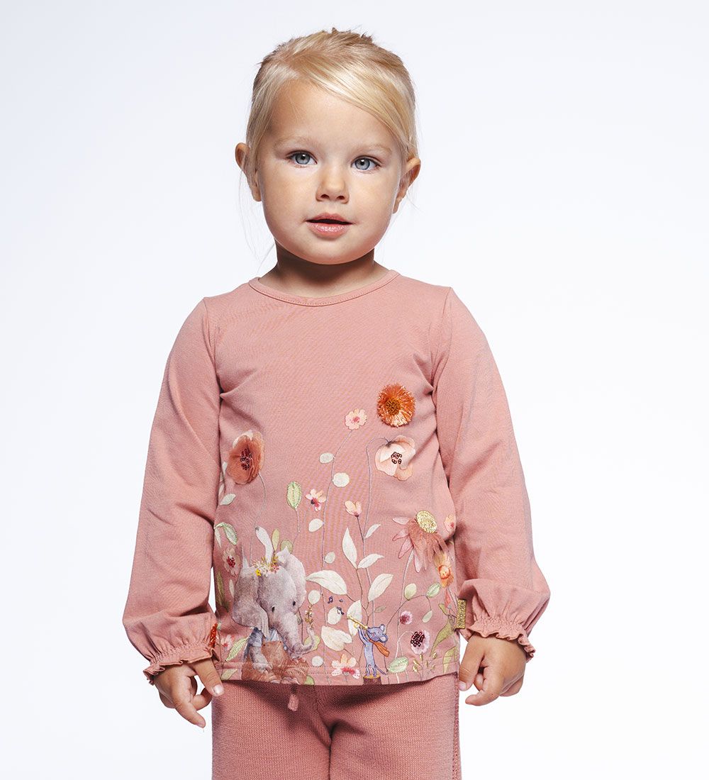 Hust and Claire Bluse - Ammy - Old Rosie m. Print