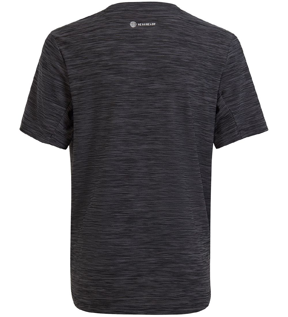adidas Performance T-Shirt - B TI Heather TEE - Grå