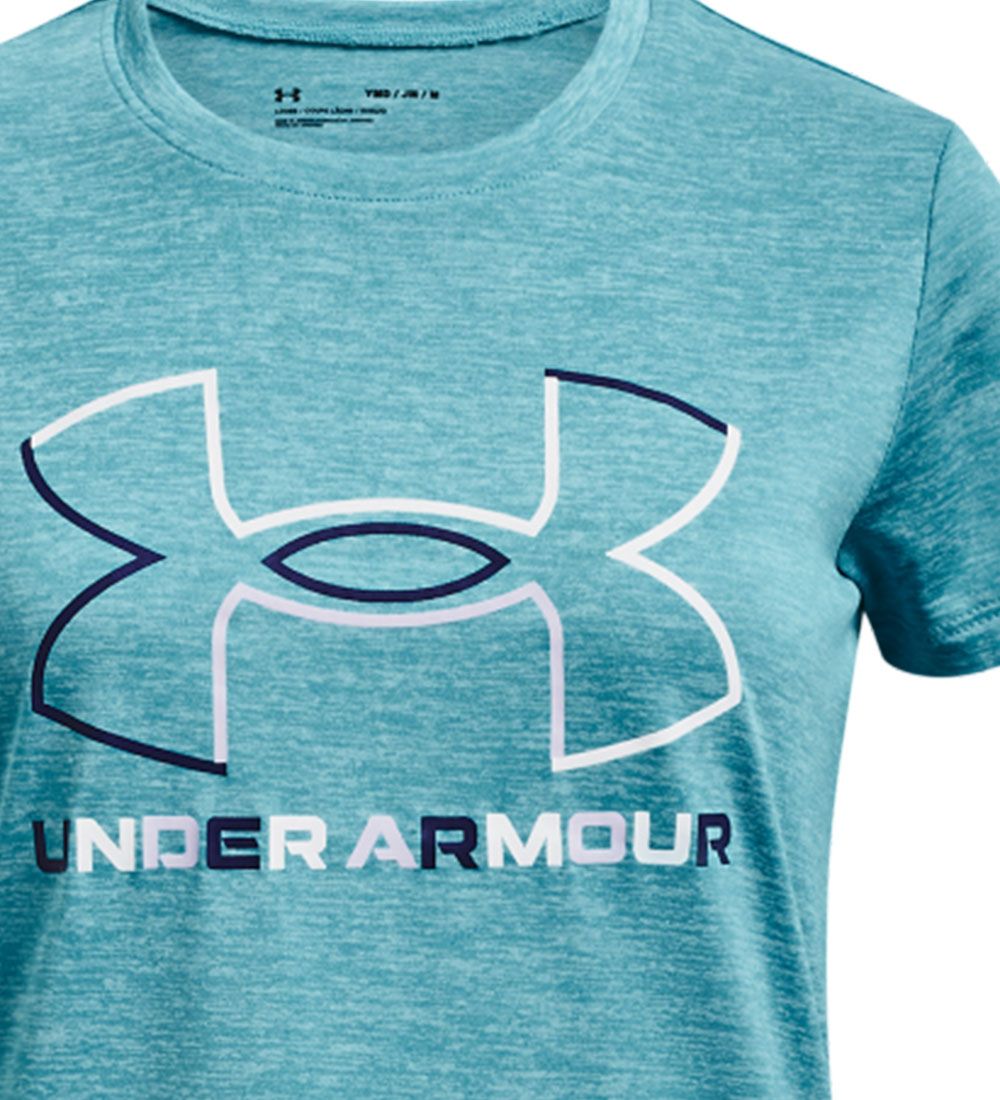Under Armour T-shirt - Tech BL Twist - Glacier Blue