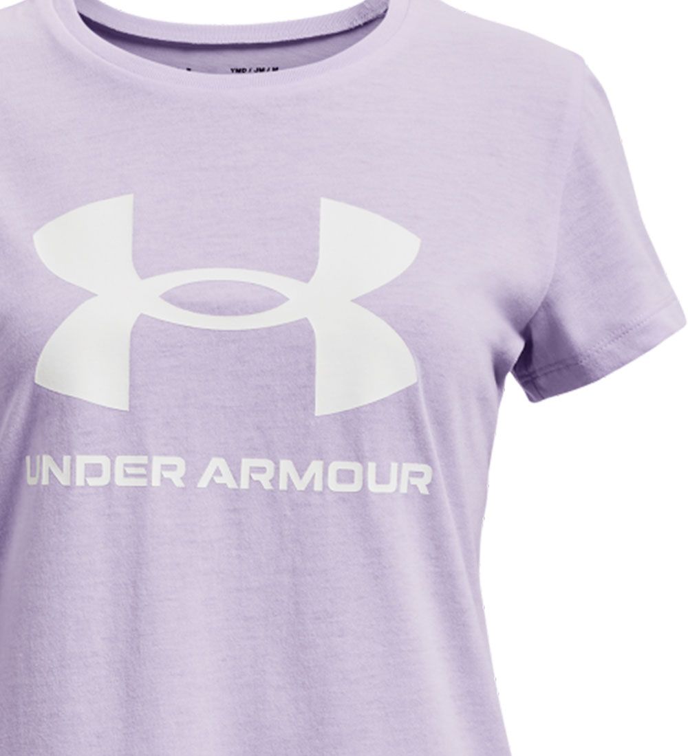 Under Armour T-shirt - Sportstyle Logo - Nebula Purple