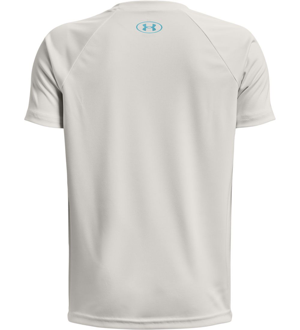 Under Armour T-shirt - Tech Big Logo - Gray Mist