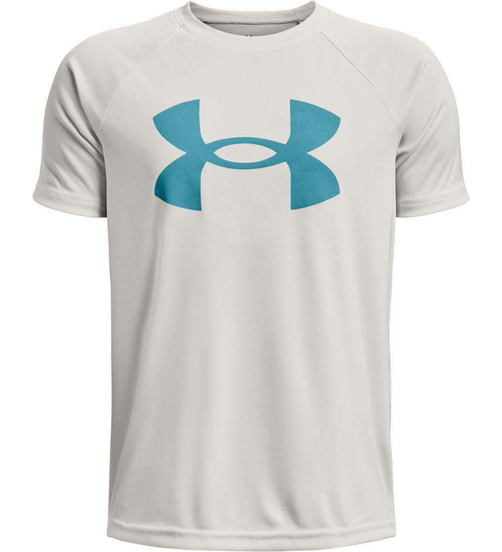 Under Armour T-shirt - Tech Big Logo - Gray Mist