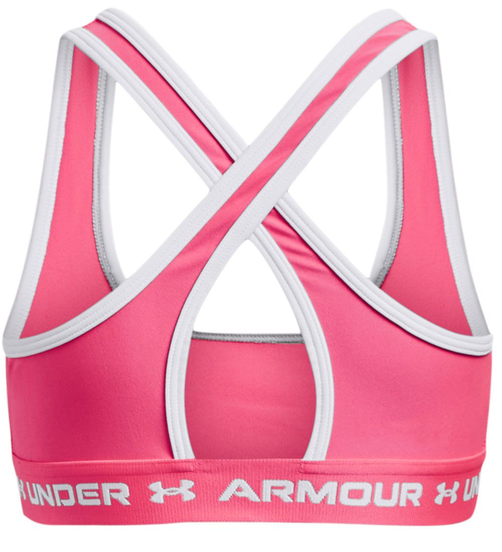 Under Armour Top - G Crossback Mid Solid - Cerise