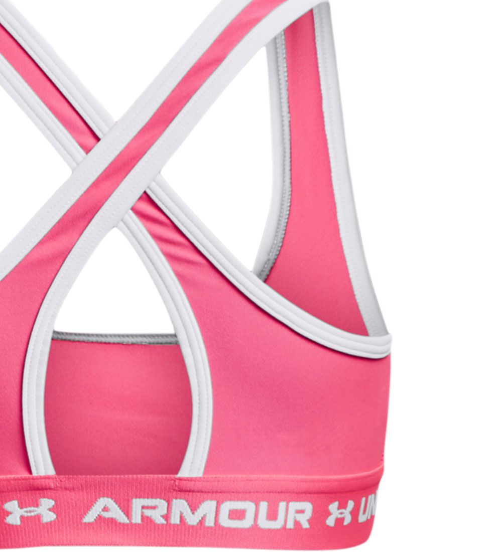 Under Armour Top - G Crossback Mid Solid - Cerise