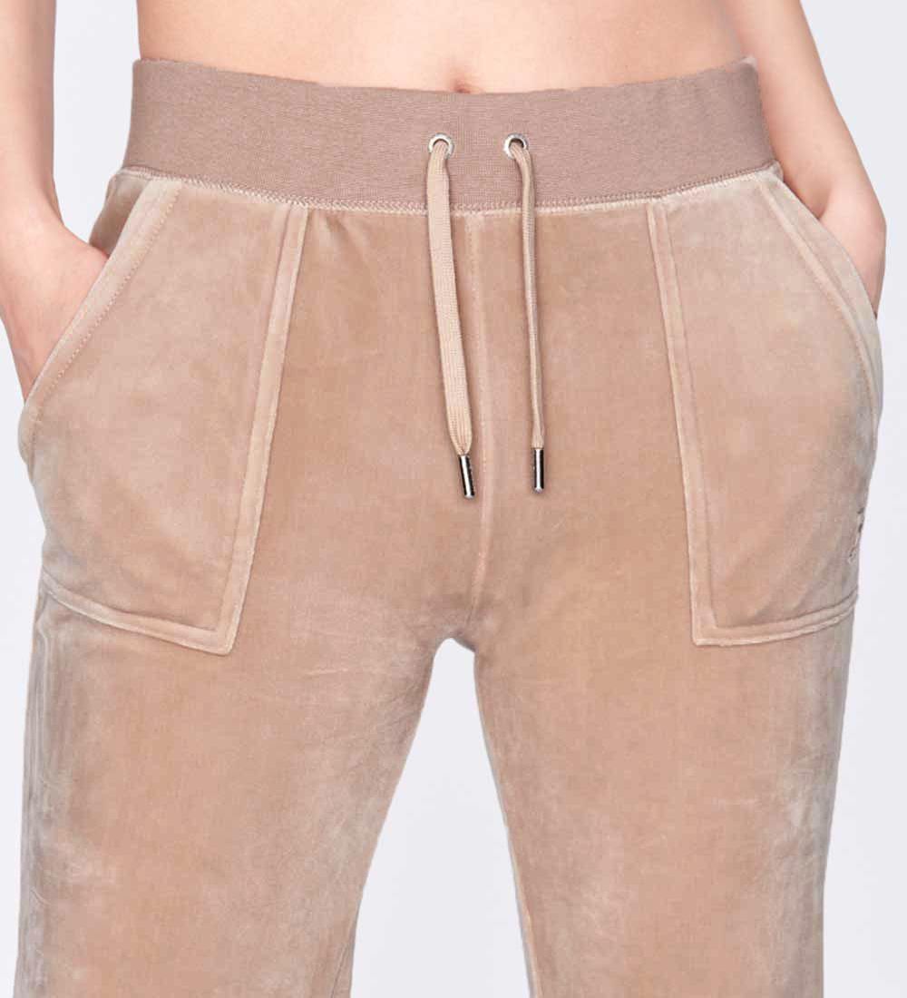 Juicy Couture Velourbukser - Warm Taupe
