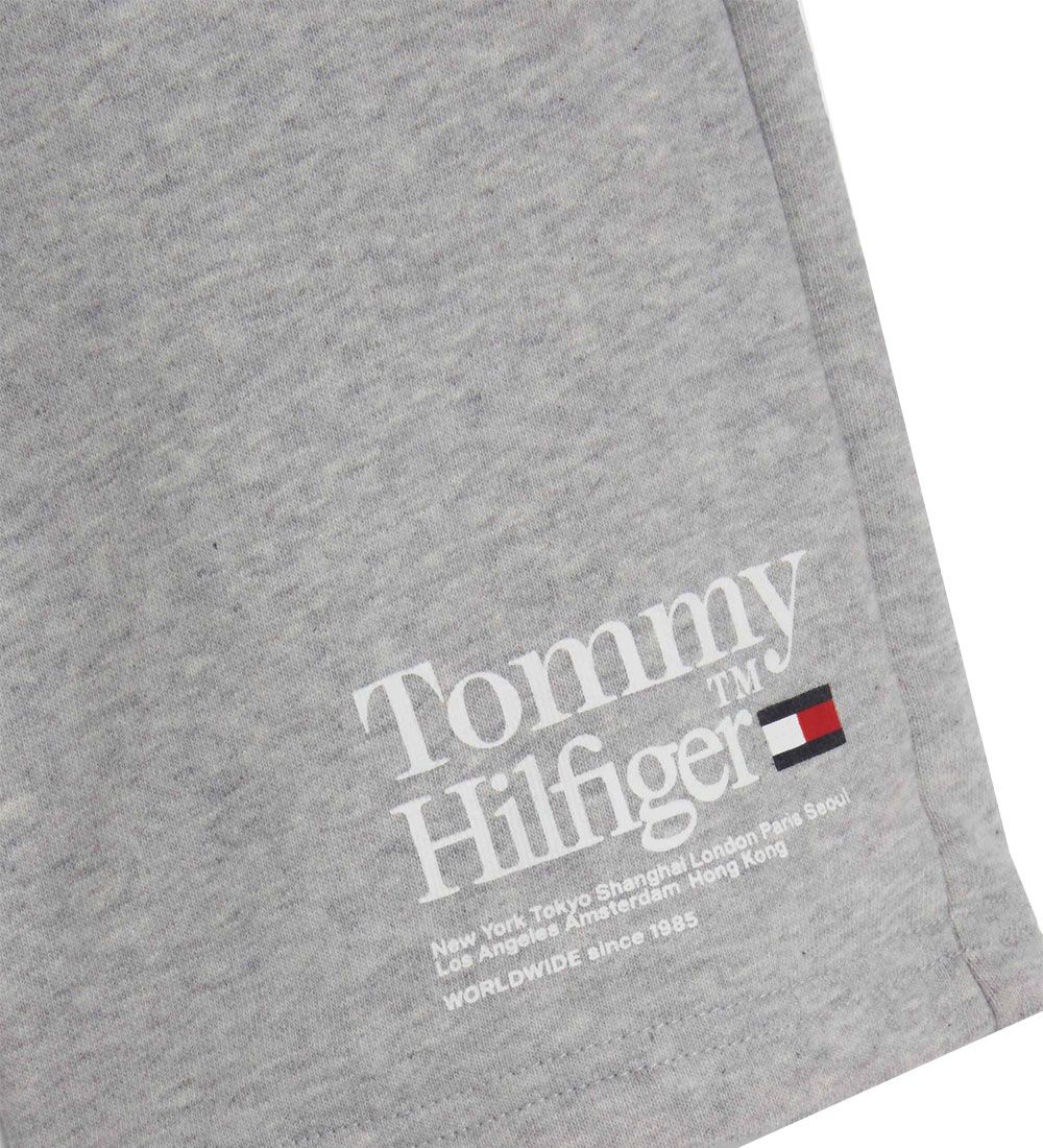 Tommy Hilfiger Sweatshorts - Timeless - Light Grey Heather