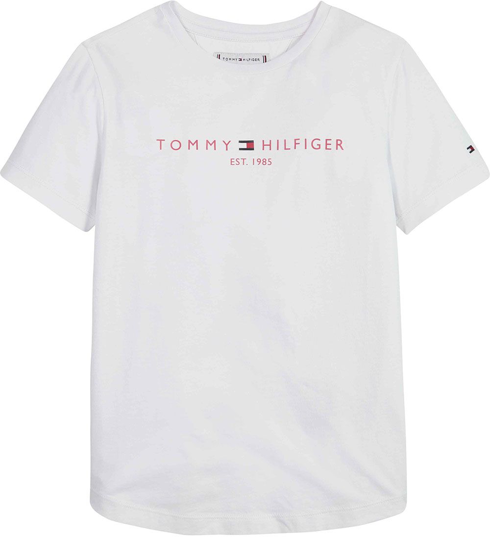 Tommy Hilfiger Sæt - T-shirt/Shorts - Essential - Desert Sky