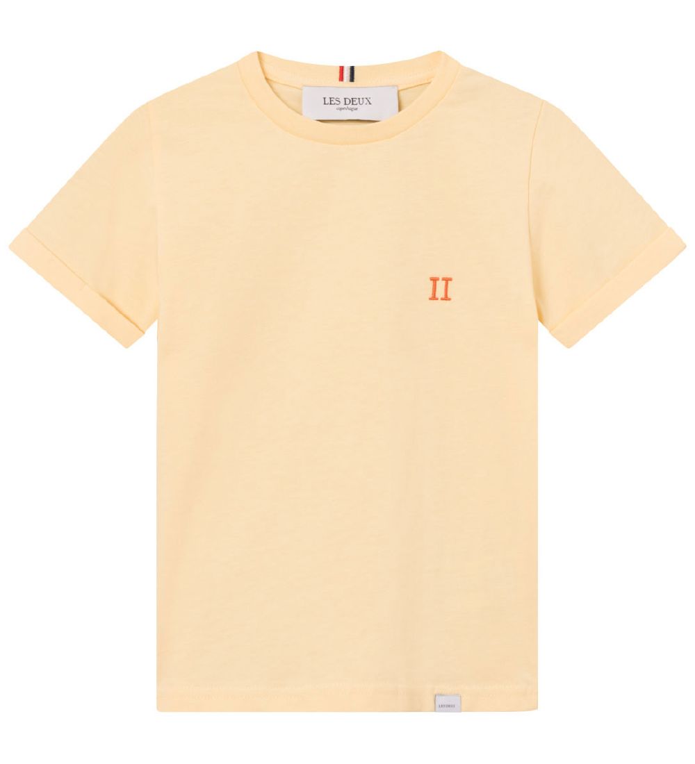 Les Deux T-Shirt - Nrregaard - Lemon Sorbet/Orange