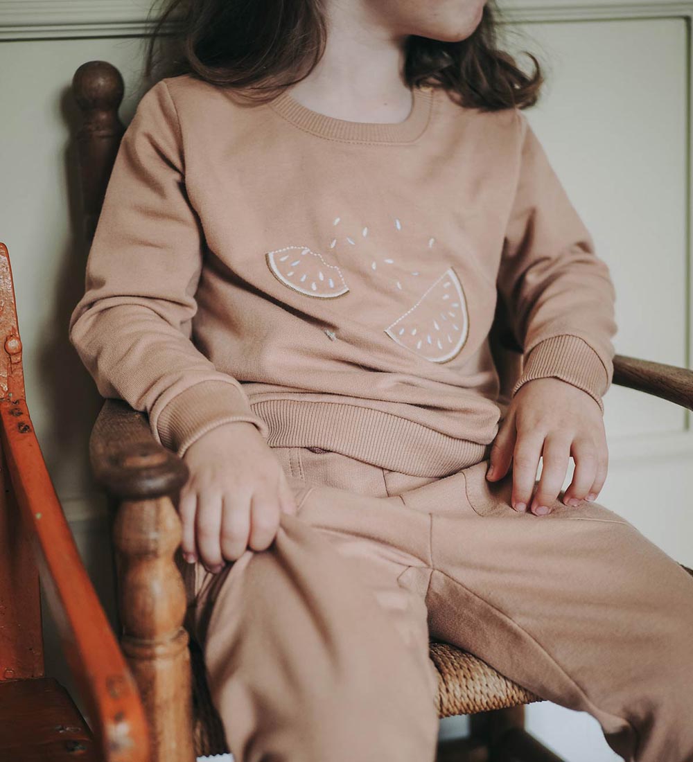 Popirol Bluse - Polilou - Nougat
