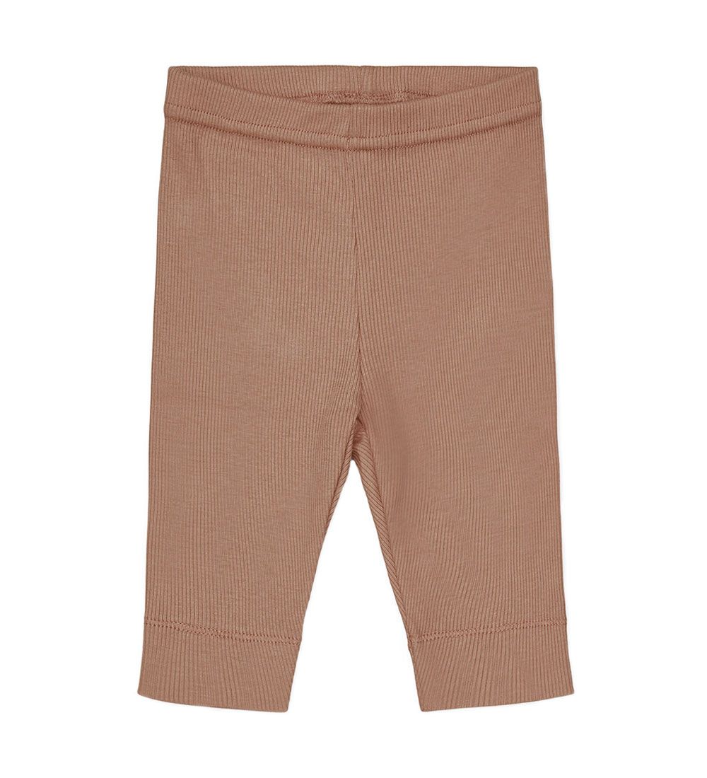 Popirol Leggings - Rib - Poesme - Nougat