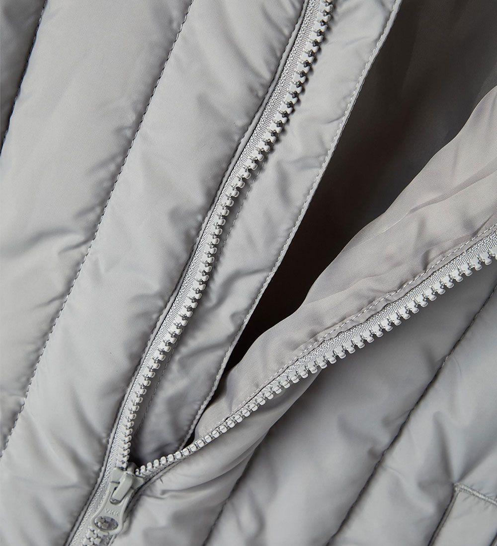 Name It Dynejakke - Quilt - NkmMars - Sharkskin