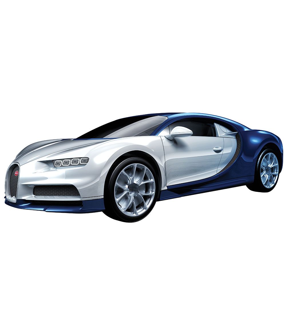 Airfix Sæt - QUICKBUILD - Bugatti Chiron J6044 - 44 Dele