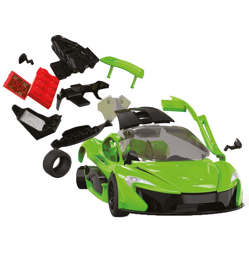 Airfix Sæt - QUICKBUILD - McLaren P1 J6021 - 36 Dele - Grøn
