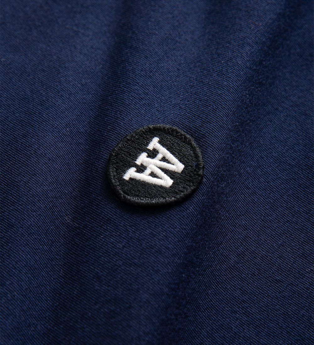 Wood Wood T-Shirt - Ace - Navy