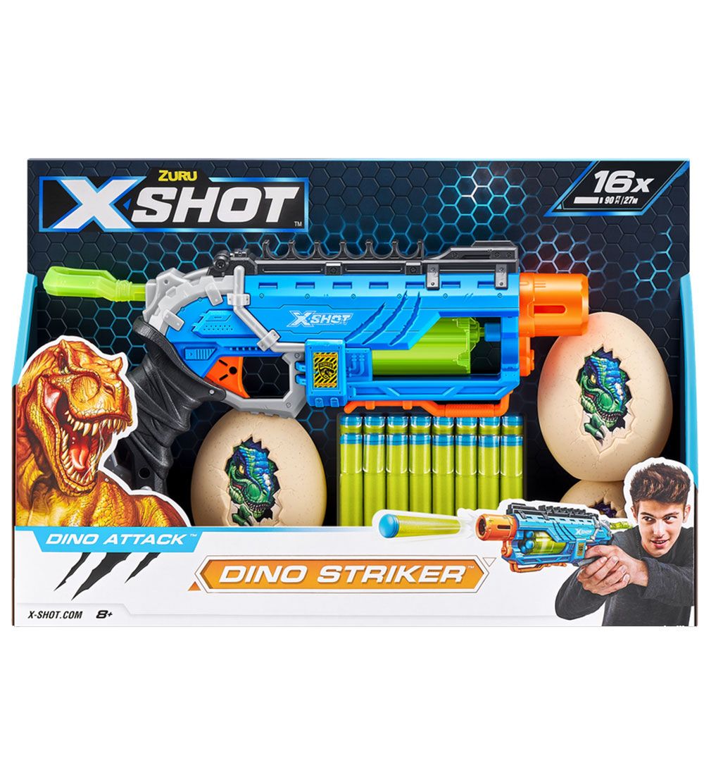 X-SHOT Skumgevær - Dino Attack - Dino Striker