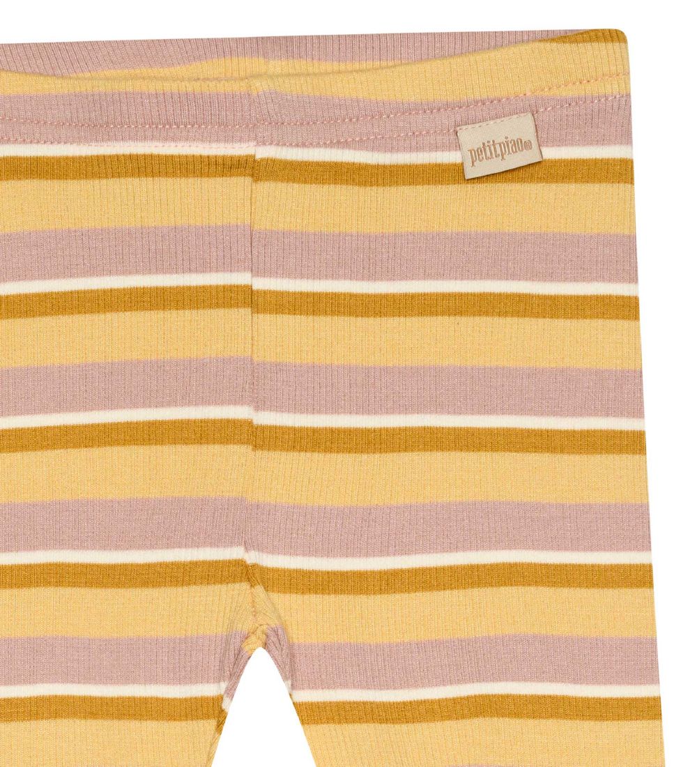 Petit Piao Leggings - Modal - Adobe Rose/Yellow Corn/Mustard Gol