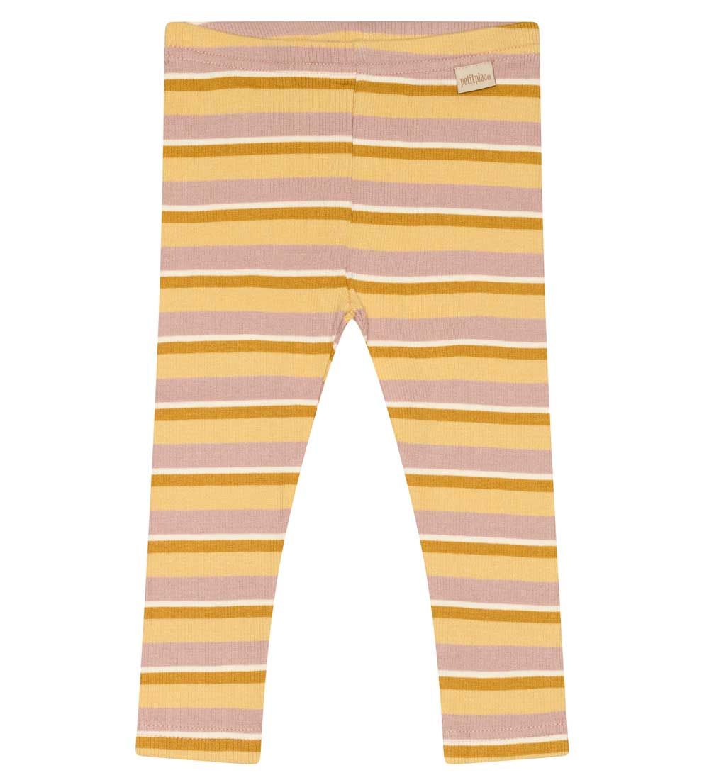 Petit Piao Leggings - Modal - Adobe Rose/Yellow Corn/Mustard Gol