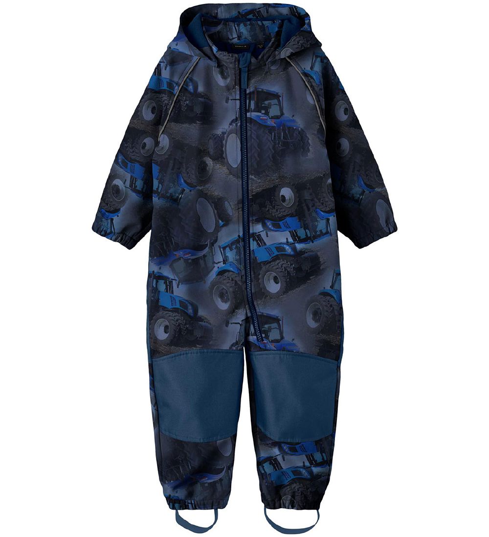 Name It Softshelldragt m. Fleece - NmmAlfa - Insignia Blue