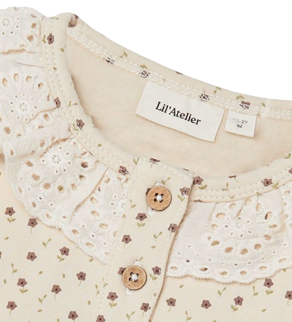Lil' Atelier Sweatshirt - NmfSalina - Fog