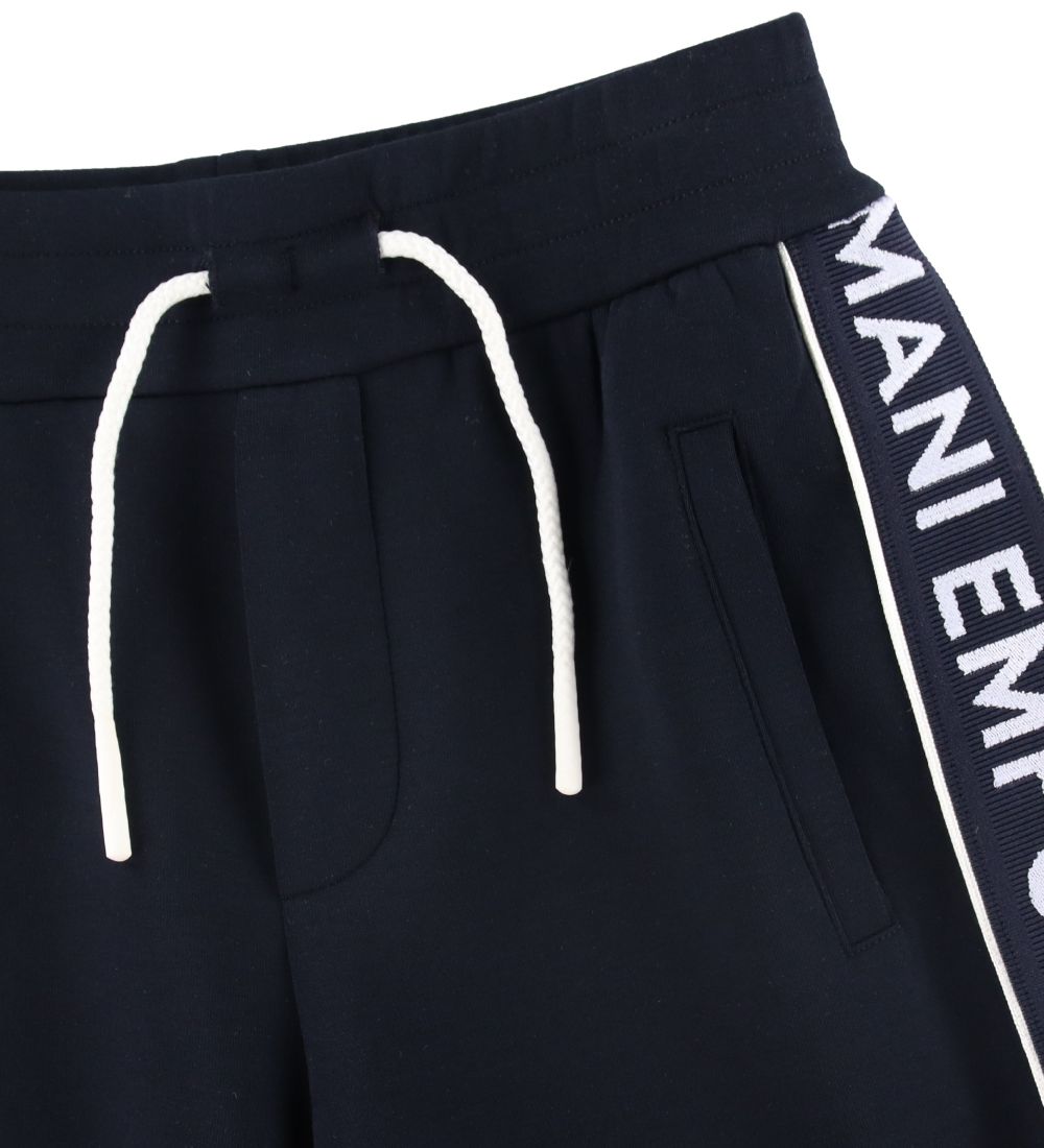 Emporio Armani Shorts - Navy m. Logostribe