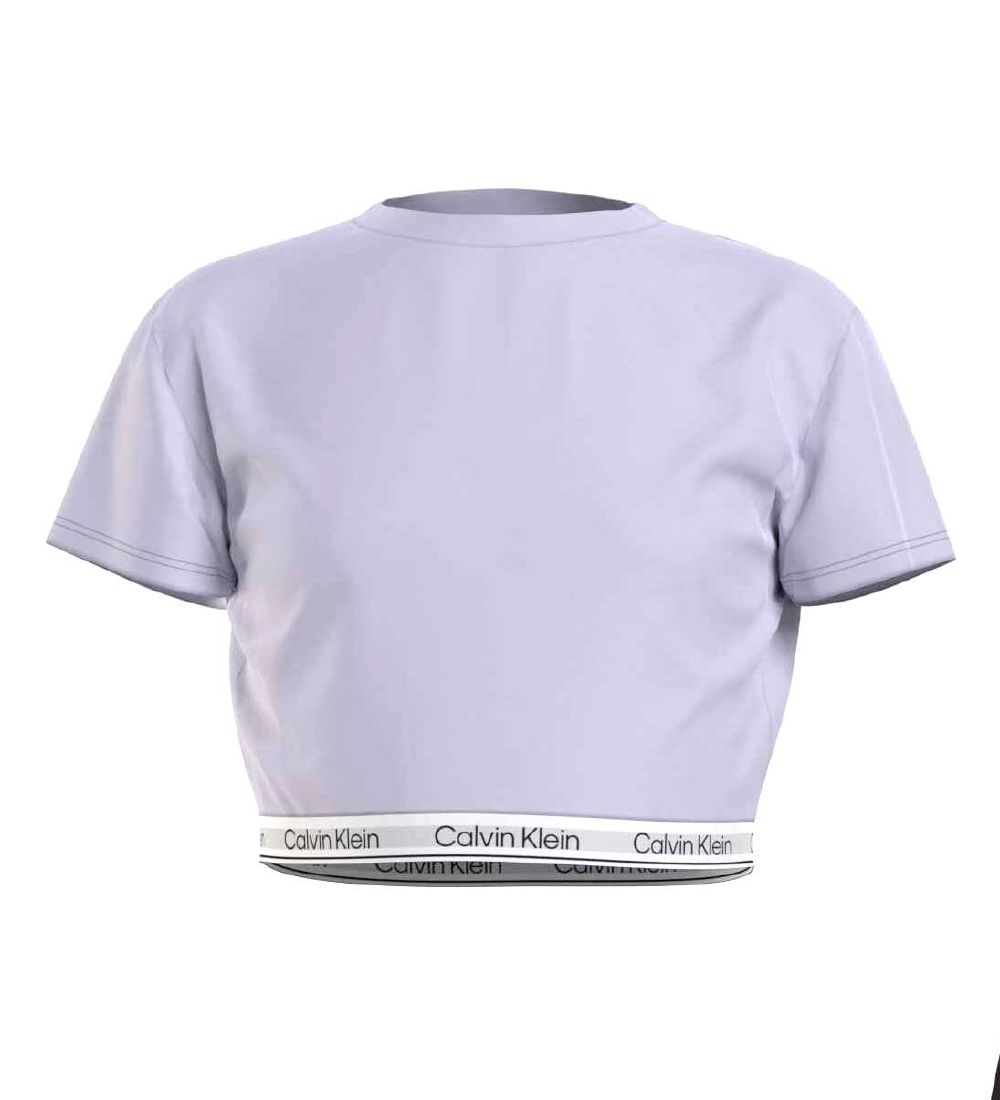 Calvin Klein Nattj - T-shirt/Bukser - Lilla/Sort