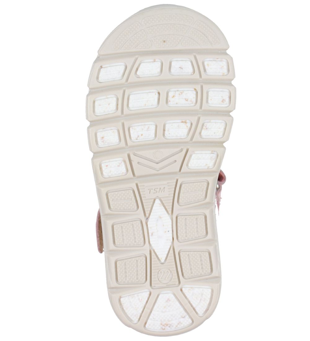 Angulus Begyndersandal - Rosa m. Glitter