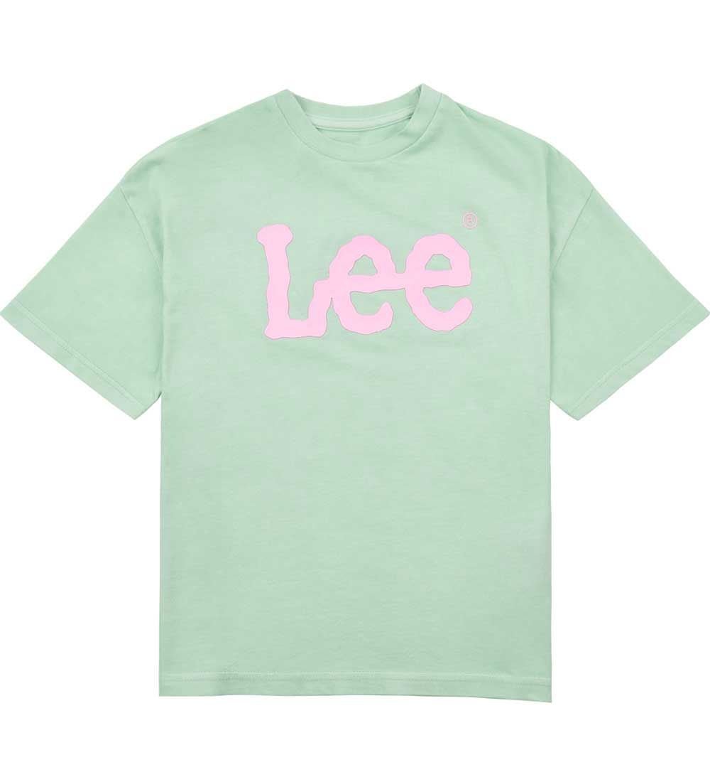 Lee  T-shirt - Oversized - Blue Haze