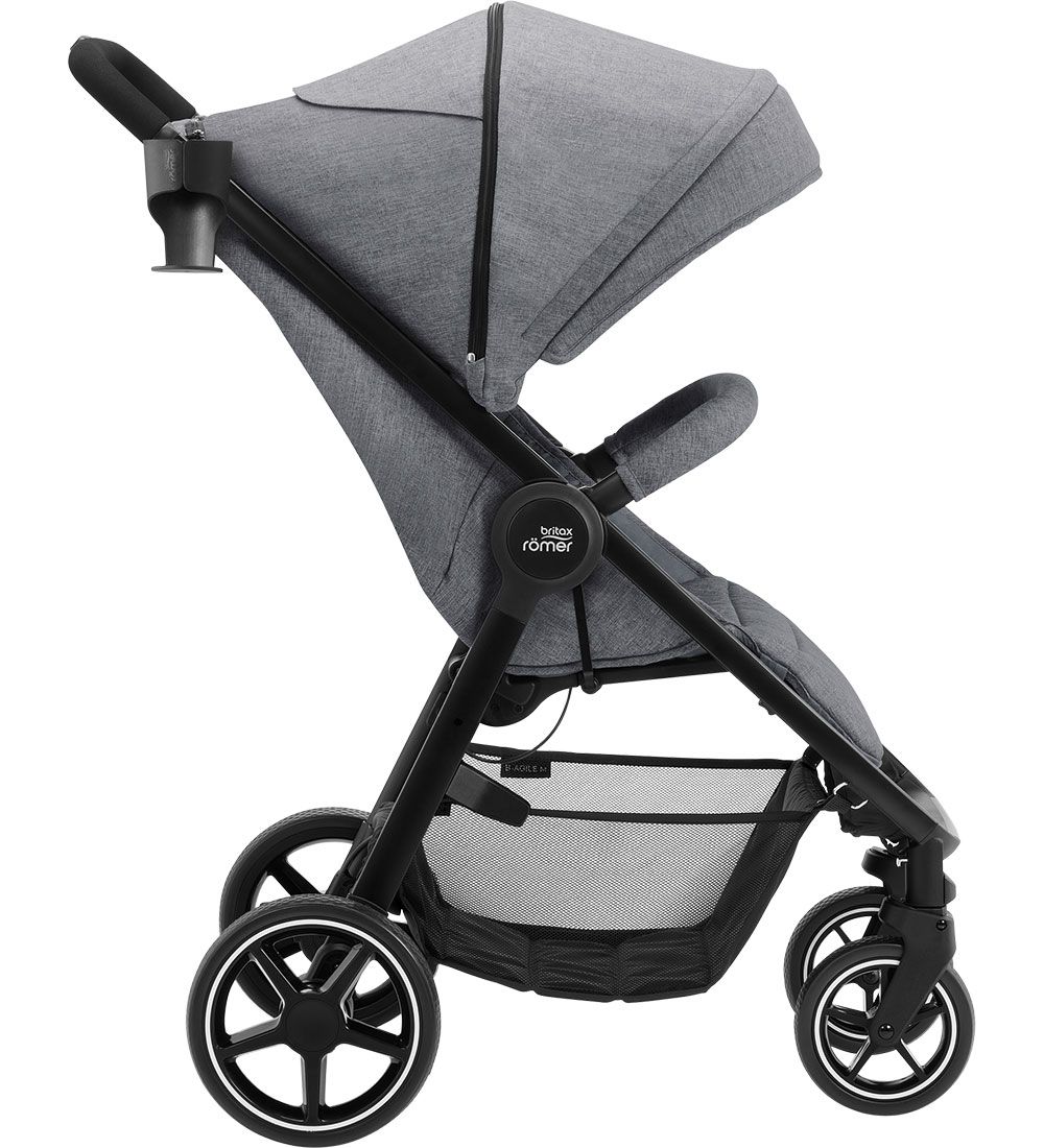 Britax Römer Klapvogn - B-Agile M - Elephant Grey/Black