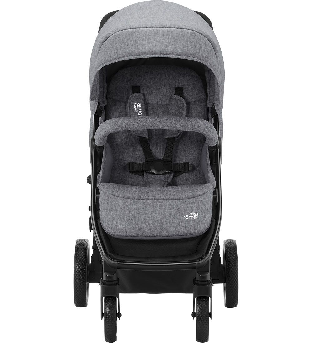 Britax Römer Klapvogn - B-Agile M - Elephant Grey/Black