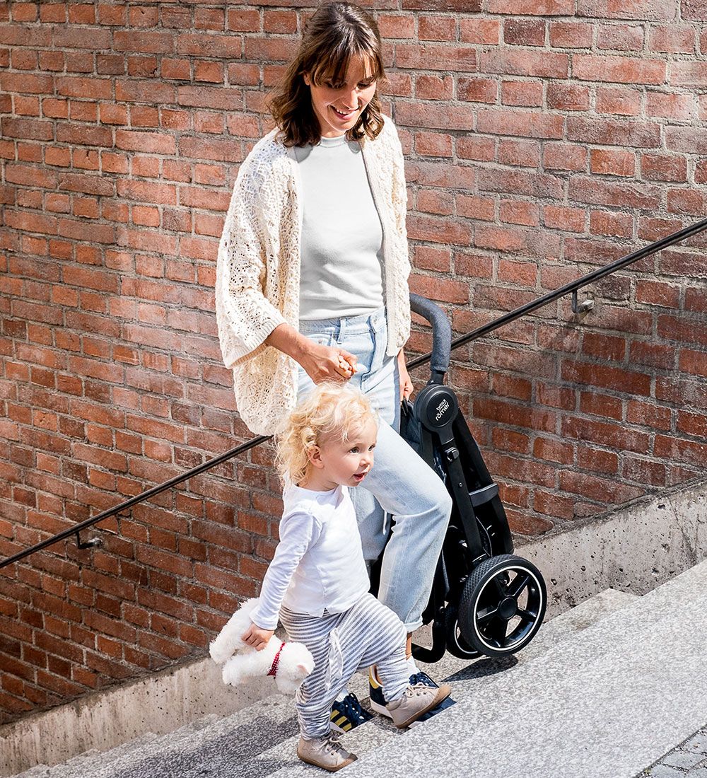 Britax Römer Klapvogn - B-Agile M - Elephant Grey/Black