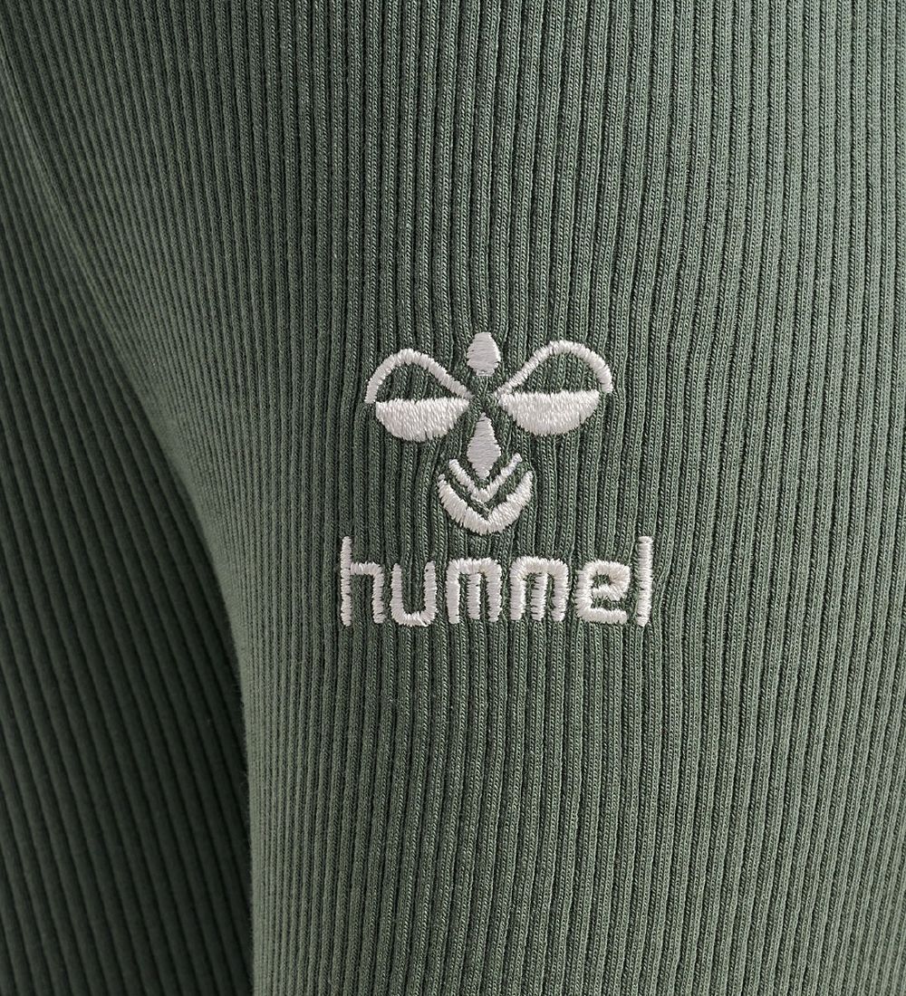 Hummel Leggings - Rib - hmlSami - Laurel Wreath