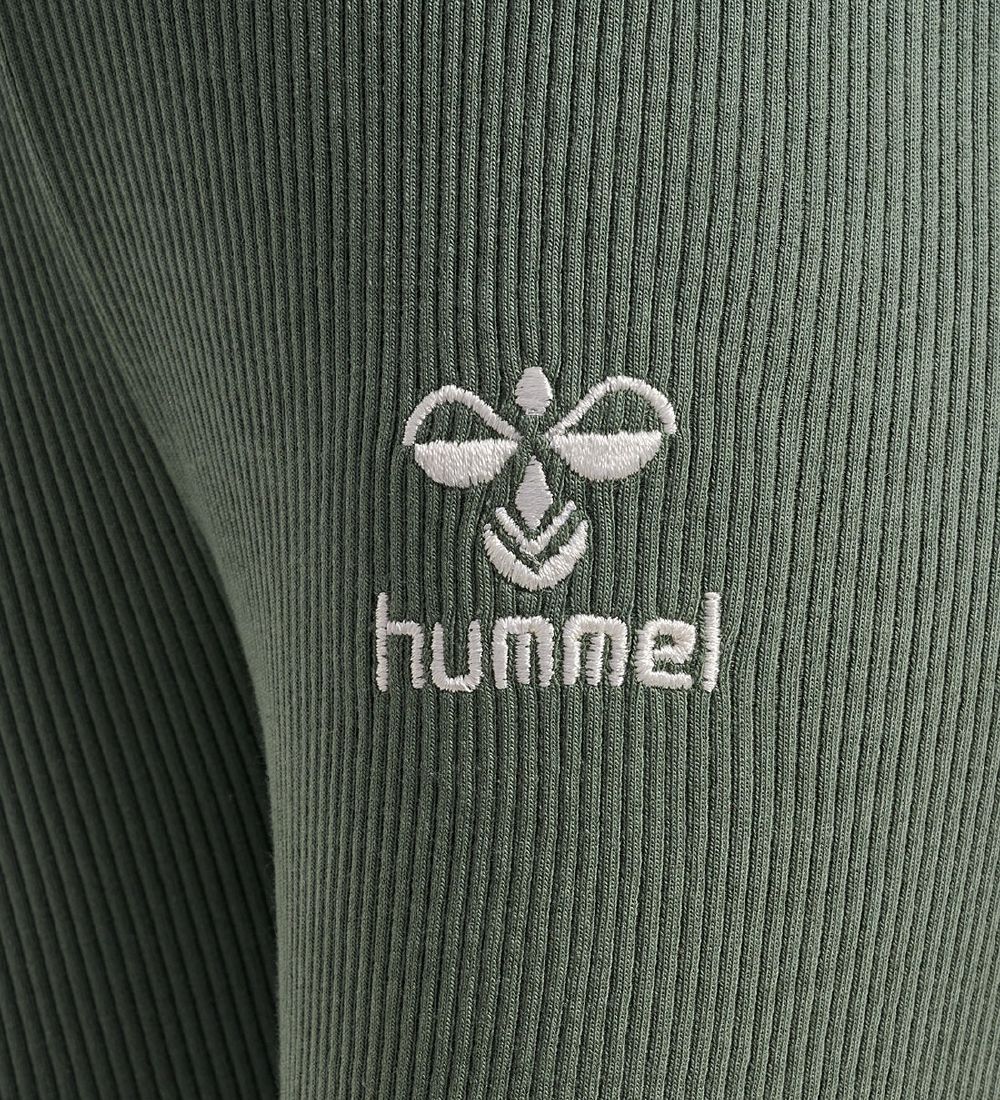 Hummel Leggings - Rib - hmlSami - Laurel Wreath