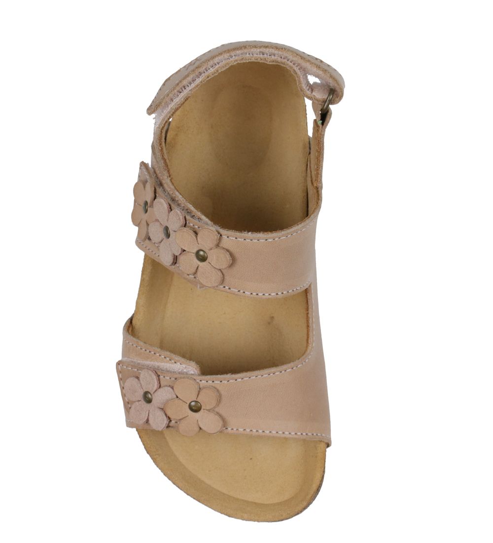 Wheat Sandaler - Clare Flower - Beige Rose
