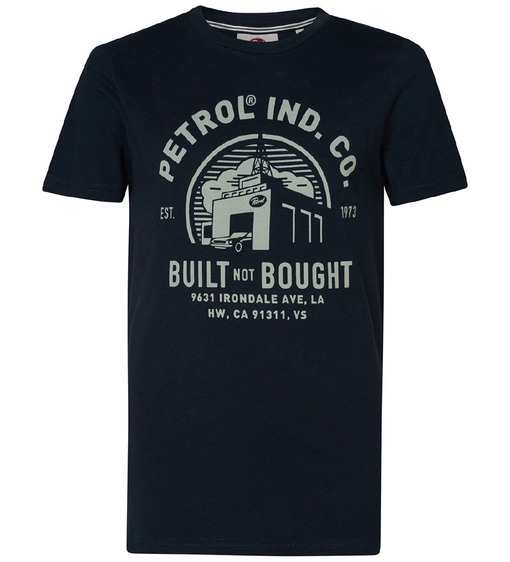 Petrol Industries T-shirt - Round Neck - Midnight Navy