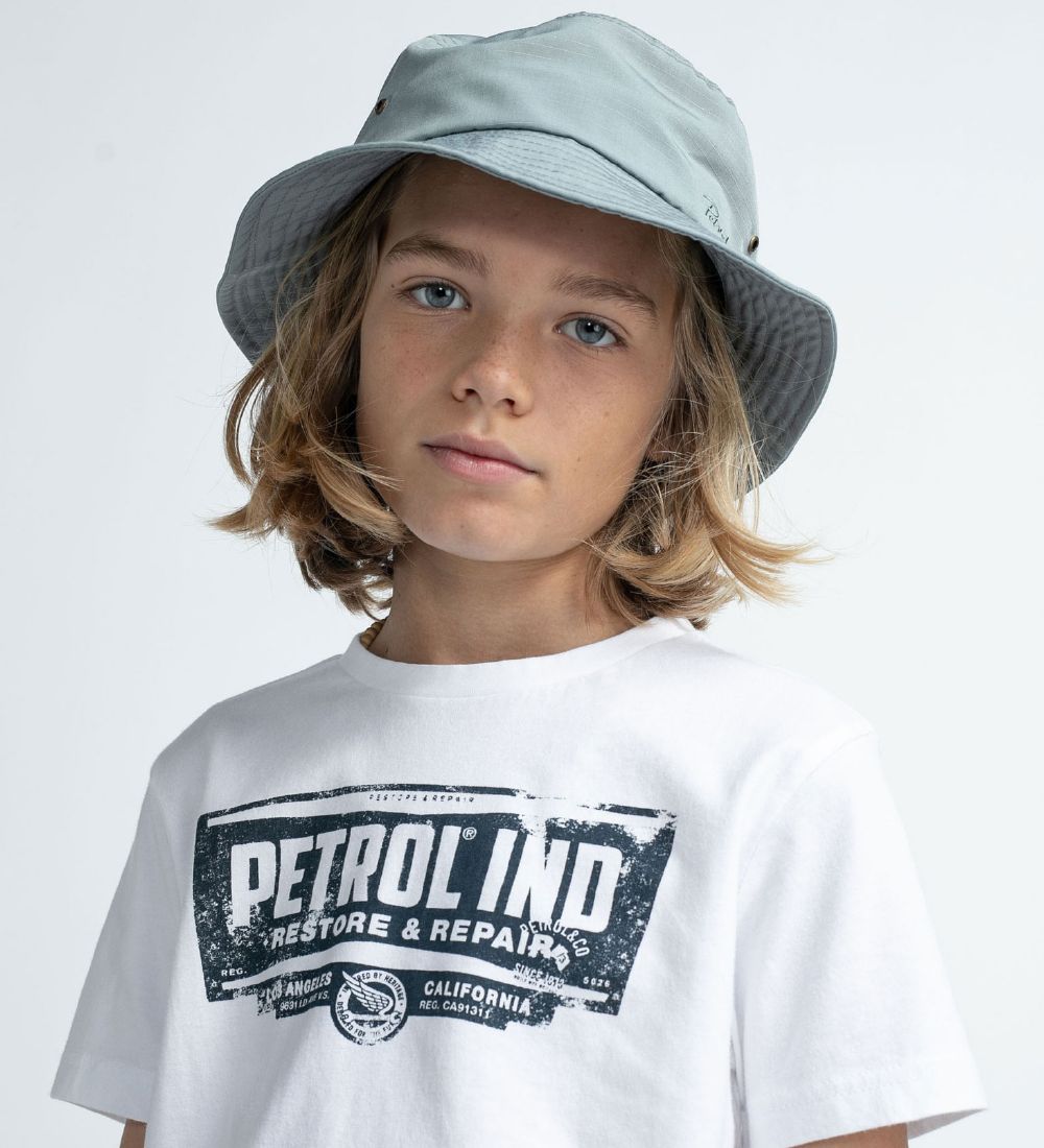 Petrol Industries T-shirt - Classic Print - Bright White