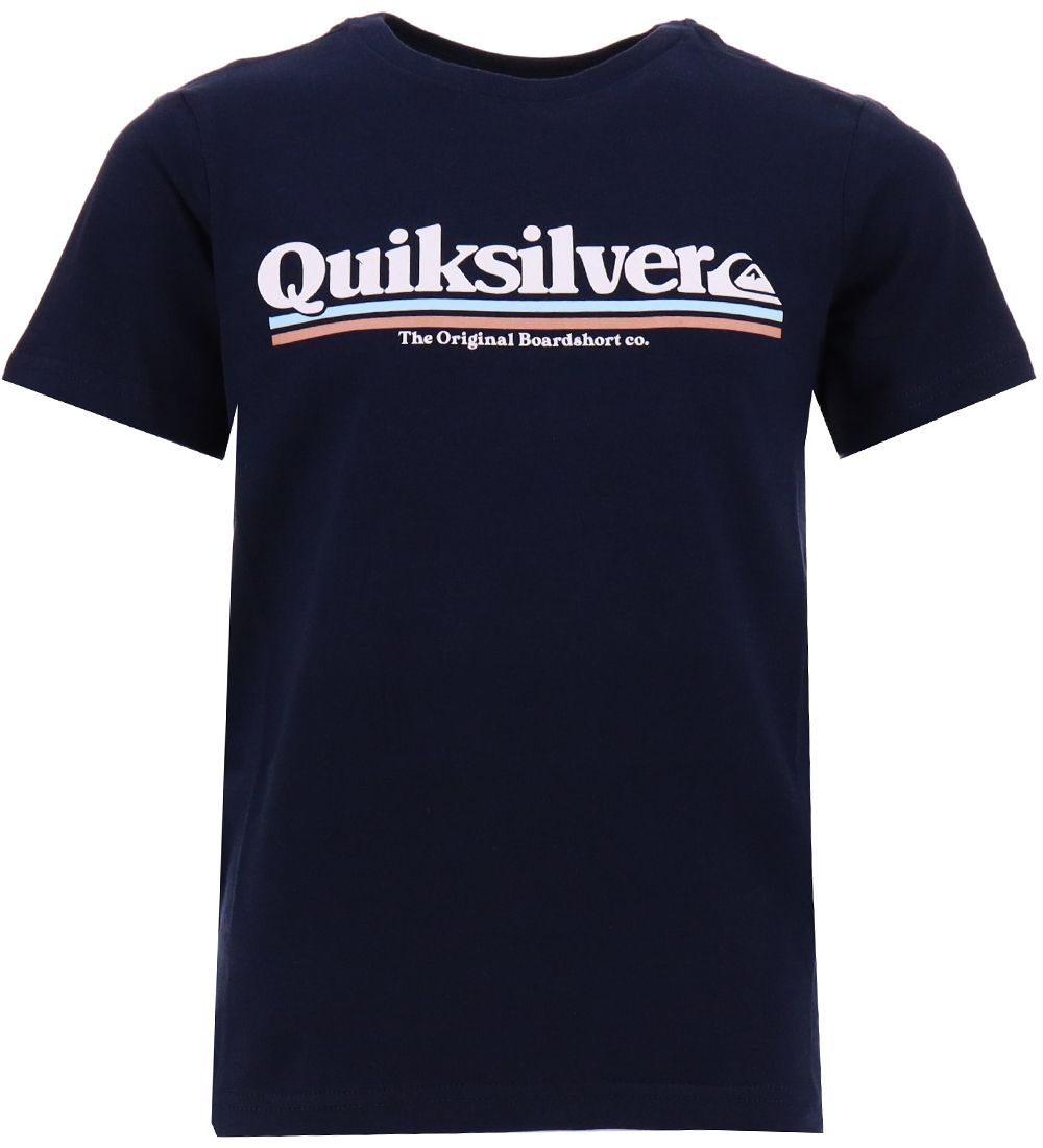 Quiksilver T-shirt - Between the Lines - Navy