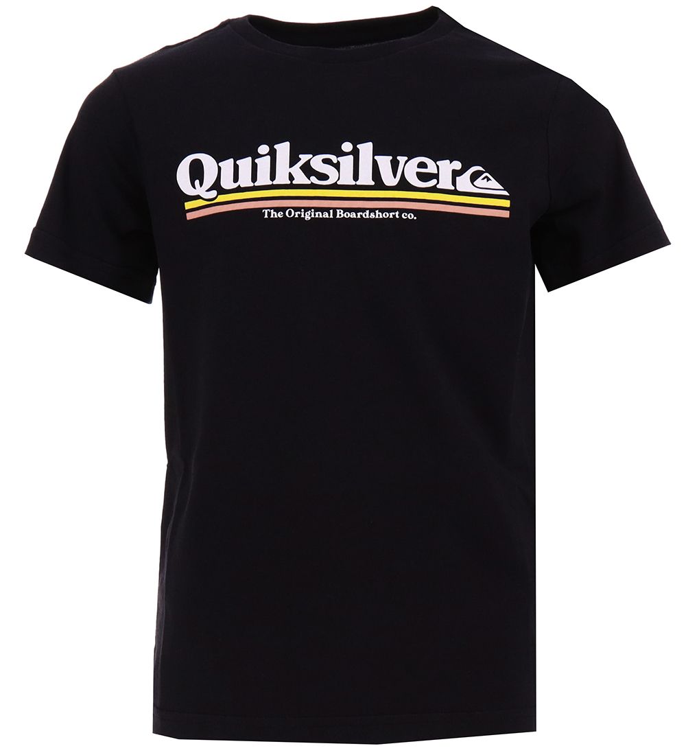 Quiksilver T-shirt - Between the Lines - Sort