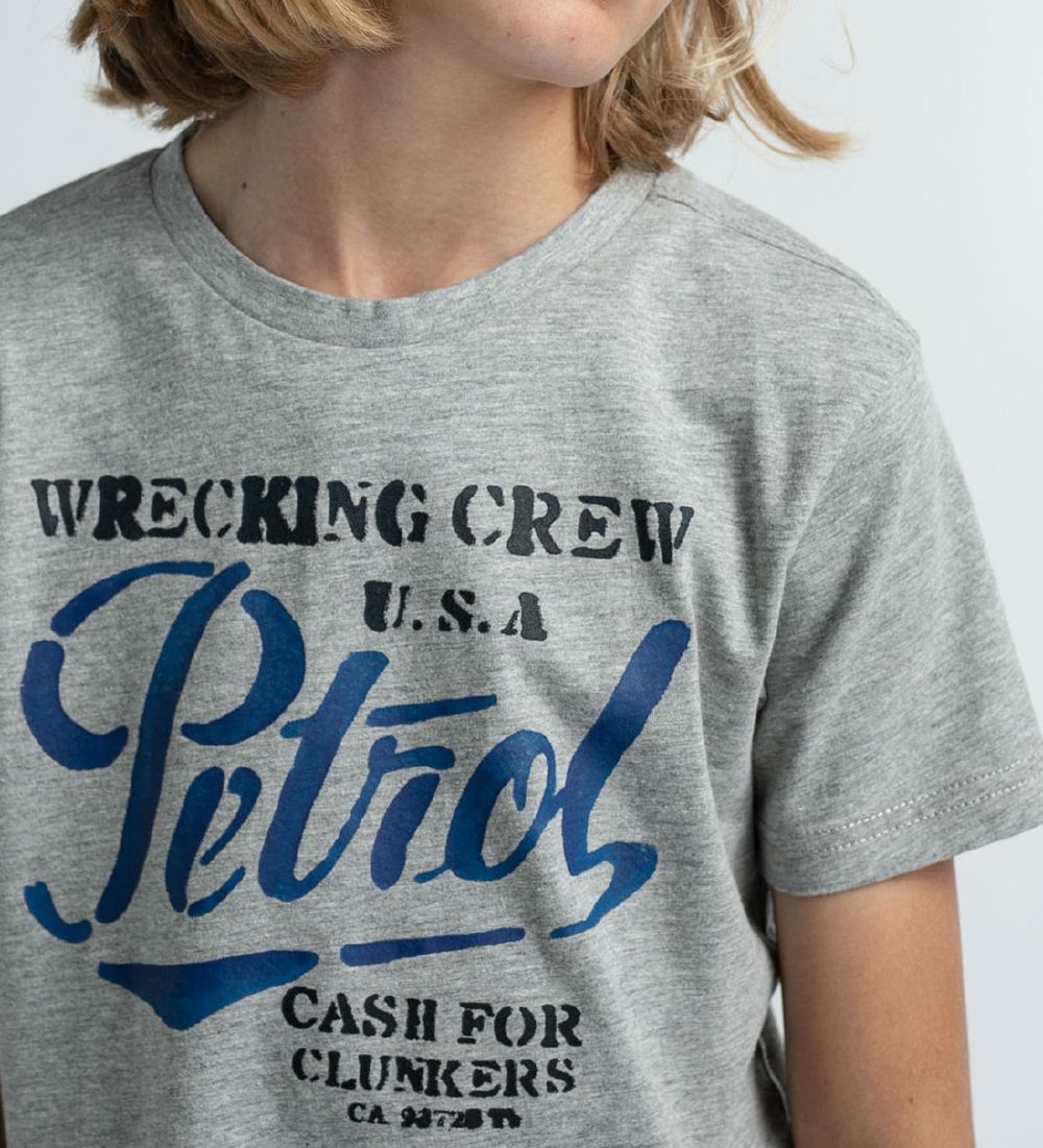 Petrol Industries T-shirt - Classic Print - Metal Melee
