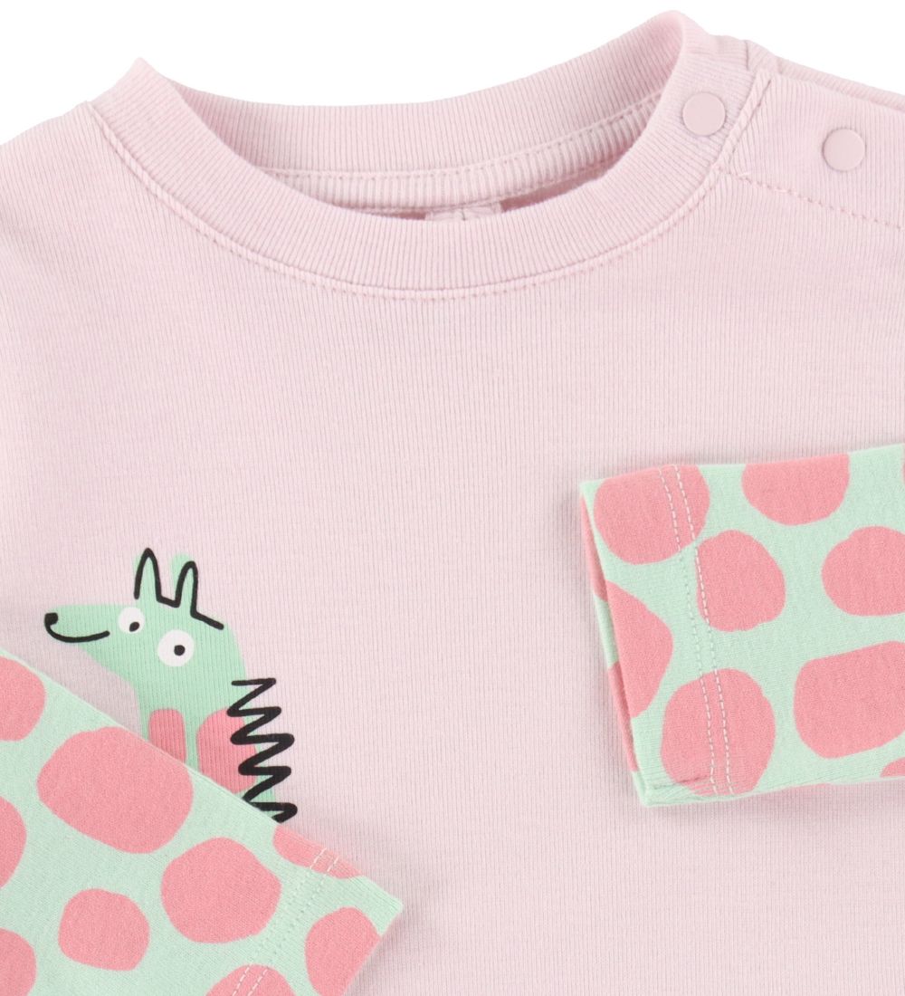 Stella McCartney Kids Bluse - Rosa m. Giraf
