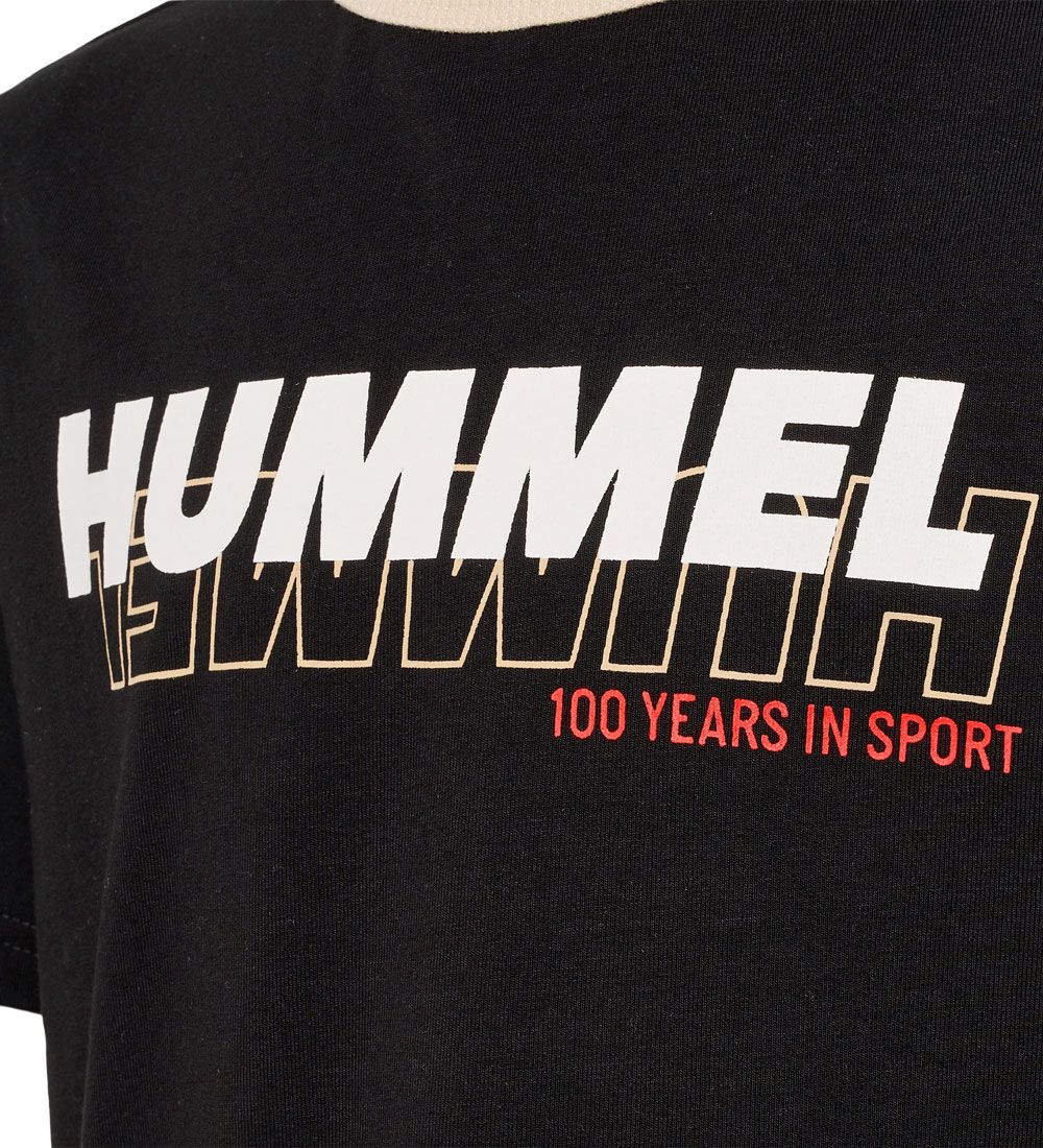 Hummel T-shirt - hmlSamuel - Sort