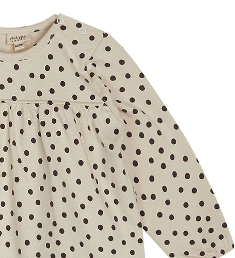 Noa Noa miniature Kjolebody l/æ - Baby JazzyNNM - Print Offwhite