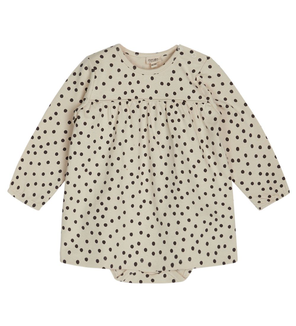 Noa Noa miniature Kjolebody l/æ - Baby JazzyNNM - Print Offwhite