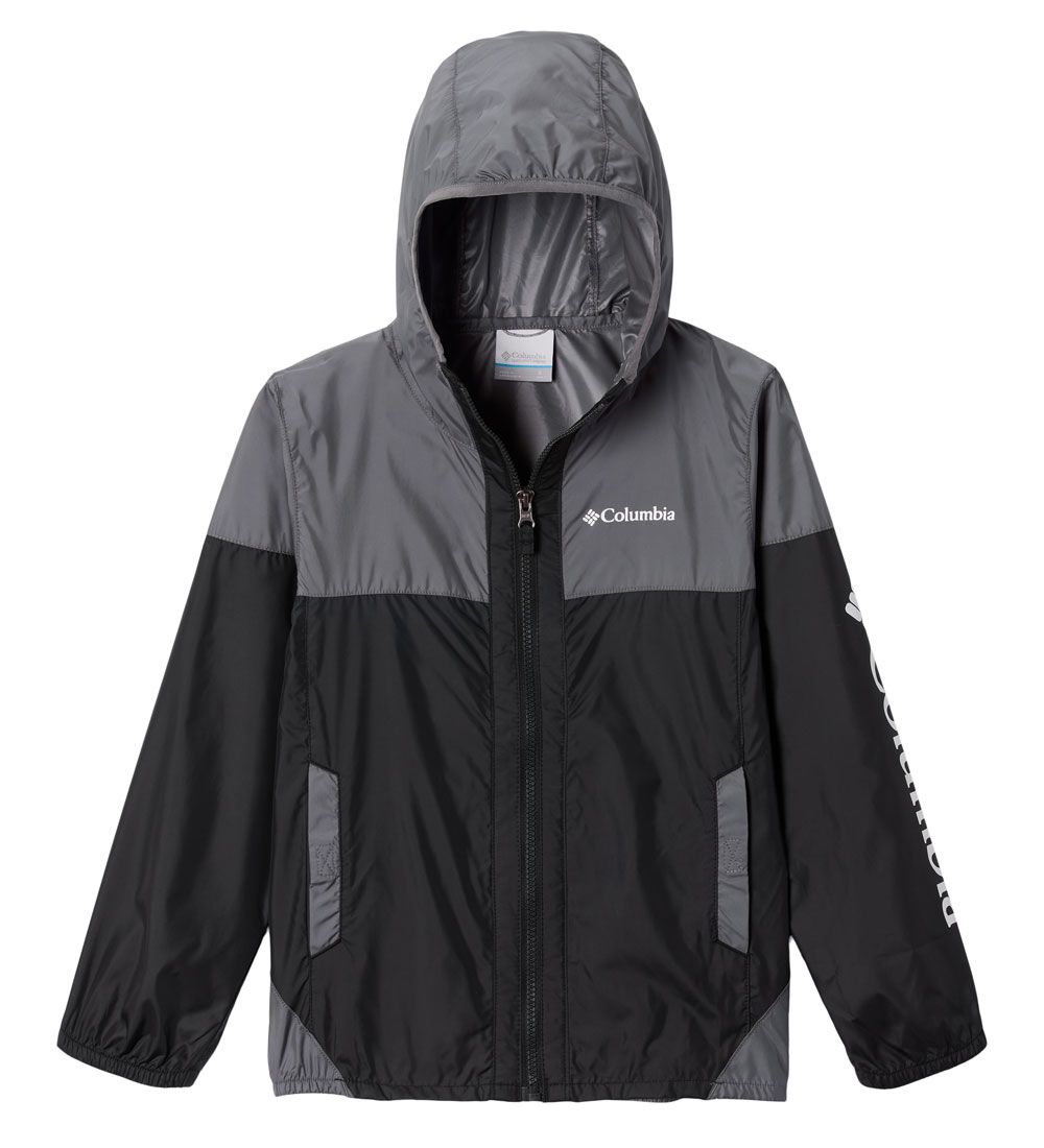 Columbia Jakke - Flash Challenger Windbreaker - Grå/Sort